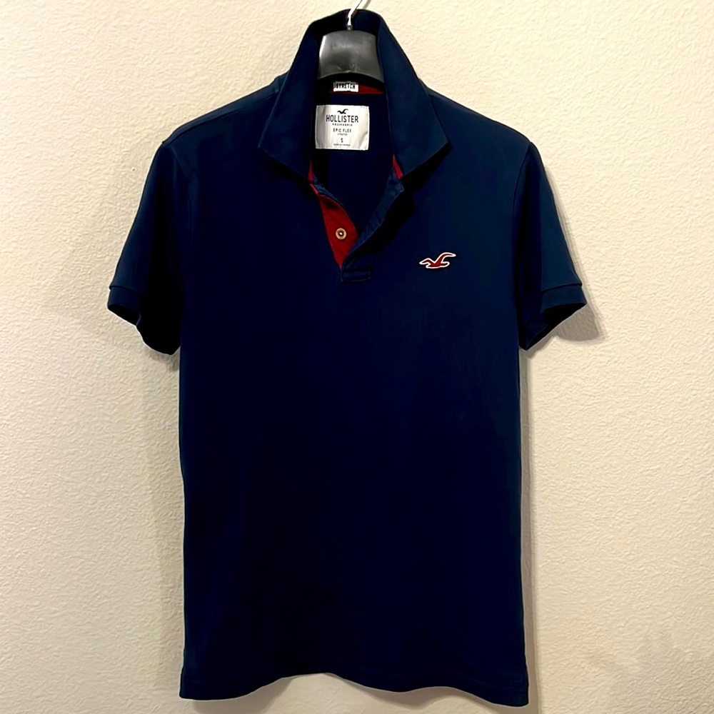HOLLISTER Epic Flex Stretch polo shirt